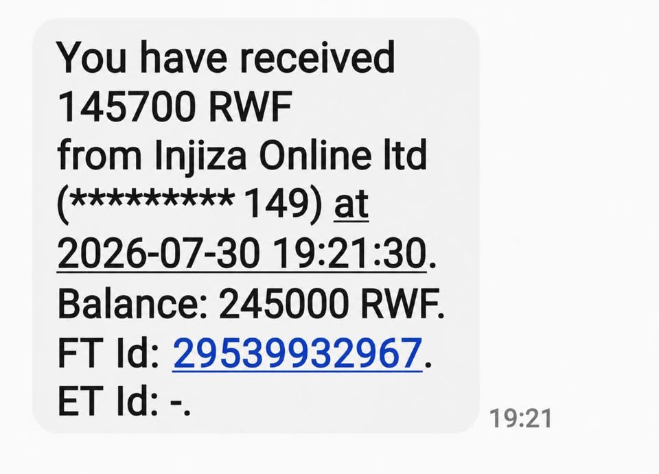 Diane · Kigali — 145,700 RWF